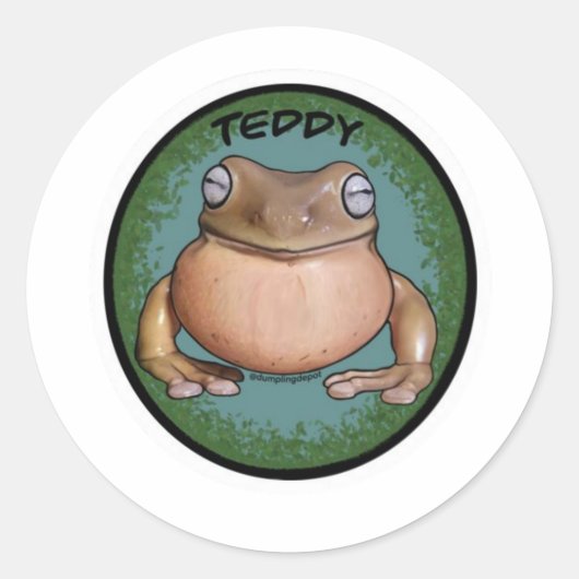 Teddy lauud Boy Sticker (Vorderseite)