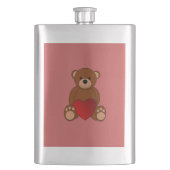 Teddy Liebe Flachmann (Vorderseite)