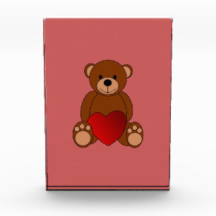 Teddy Liebe Fotoblock