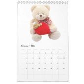 Teddy Liebe Kalender (Feb 2026)