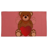 Teddy Liebe Kissenbezug (Vorderseite-Rechts)