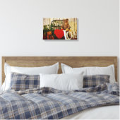 Teddy Liebe Leinwanddruck (Insitu (Schlafzimmer))