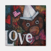 Teddy Liebe Magnet (Vorne)