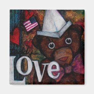 Teddy-Liebe Magnet