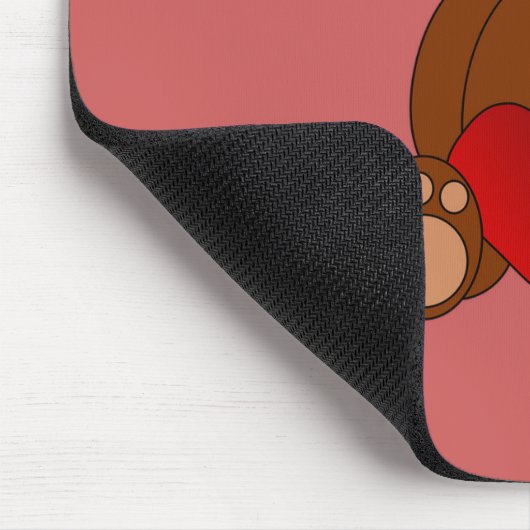 Teddy Liebe Mousepad (Ecke)