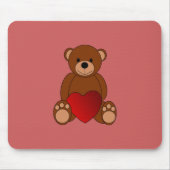 Teddy Liebe Mousepad (Vorne)