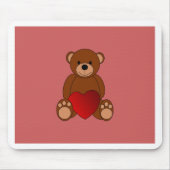 Teddy Liebe Mousepad (Vorne)