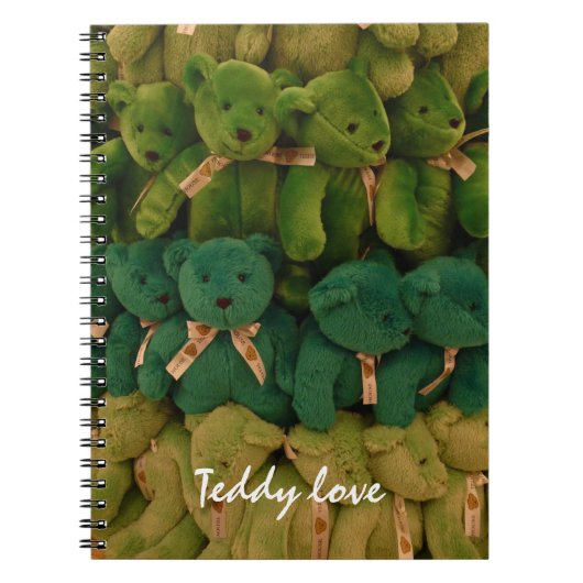 teddy Liebe Notizblock (Vorderseite)