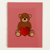 Teddy Liebe Planer (Vorderseite)