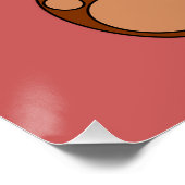 Teddy Liebe Poster (Ecke)