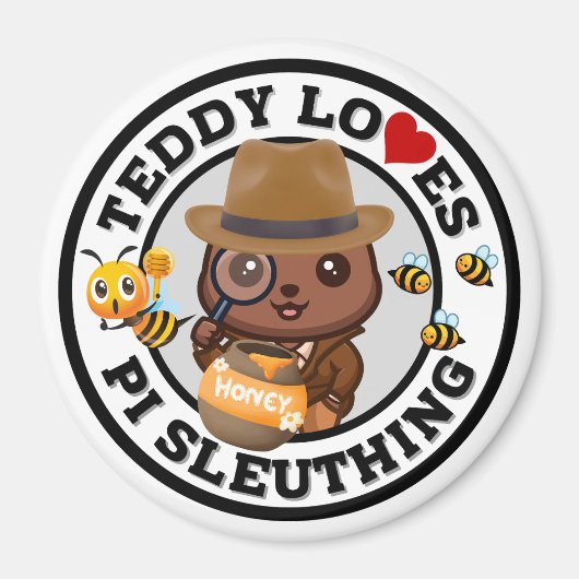 Teddy Lieben PI Sleuthing für Honey Magnet (Vorne)