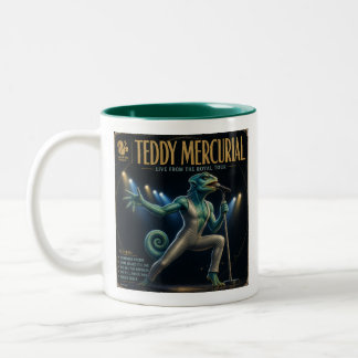 Teddy Mercurial Album: eine Parodie Zweifarbige Tasse