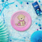 Teddy mit Ball  pappteller (Party)