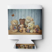 Teddy mit Freunde Dosenkühler (Rückseite)