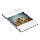 Teddy mit Freunde Notizblock (Rechte Seite)