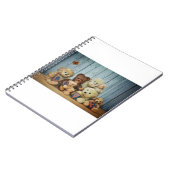 Teddy mit Freunde Notizblock (Linke Seite)