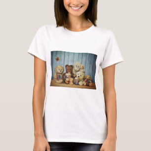 Teddy mit Freunde T-Shirt