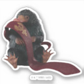 Teddy mit Krawatte Graphic Aufkleber (Vorderseite)