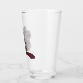 Teddy mit Krawatte Graphic Glas (Links)
