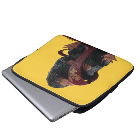 Teddy mit Krawatte Graphic Laptopschutzhülle (Vorne Knopf)