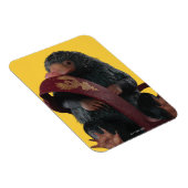 Teddy mit Krawatte Graphic Magnet (Rechte Seite)