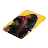 Teddy mit Krawatte Graphic Magnet (Linke Seite)