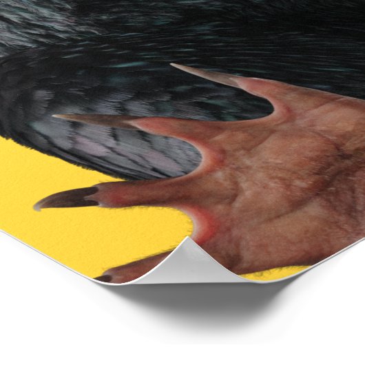 Teddy mit Krawatte Graphic Poster (Ecke)