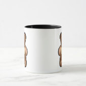 Teddy mit Namen Tasse (Zentrum)