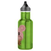Teddy mit Schleife Edelstahlflasche (Rechts)