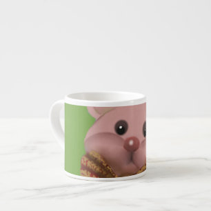 Teddy mit Schleife Espressotasse