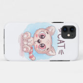 Teddy Niedlich Cat Case-Mate iPhone Hülle (Rückseite (Horizontal))