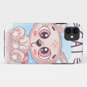 Teddy Niedlich Cat Case-Mate iPhone Hülle (Rückseite (Horizontal))