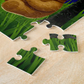 Teddy Night Park Ästhetisches Puzzle (Seite)