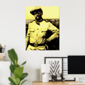 Teddy on Kampagne Poster (Heimbüro)