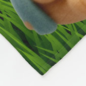 Teddy Park Traum Mondlicht Fleece Decke (Ecke)