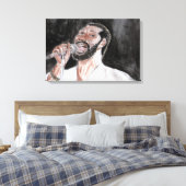 Teddy Pendergrass Leinwanddruck (Insitu (Schlafzimmer))