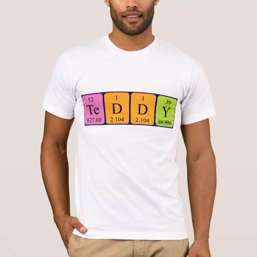 Teddy Periodenname Shirt (Vorderseite)