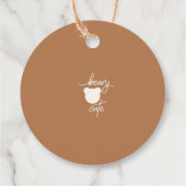 Teddy Pop es, wenn sie Pop Baby-Dusche Geschenkanhänger (Rückseite)