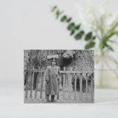 Teddy Roosevelt am Grotte Tree Grove Santa Cruz Postkarte (Stehend Vorderseite)