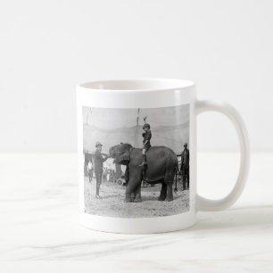 Teddy Roosevelt am Zirkus: 1924 Kaffeetasse