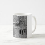 Teddy Roosevelt an der großen Baum-Waldung Santa Kaffeetasse (VorderseiteRechts)