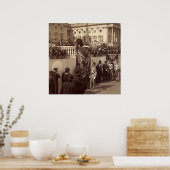 Teddy Roosevelt Antrittsrede, 1905 Poster (Küche)