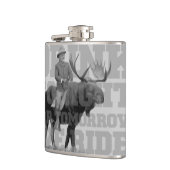 Teddy Roosevelt-Getränk heute Abend Flachmann (Links)