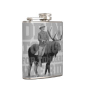 Teddy Roosevelt-Getränk heute Abend Flachmann (Rechts)