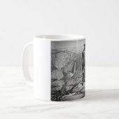 Teddy Roosevelt-Gletscher-Punktyosemite-Tal CA Kaffeetasse (Vorderseite Links)