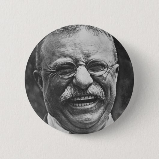 Teddy Roosevelt-Knopf Button (Vorderseite)