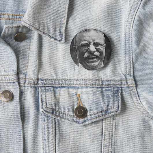 Teddy Roosevelt-Knopf Button (Beispiel)