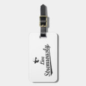 Teddy Roosevelt Live Strenuous Gepäckanhänger (Vorderseite vertikal)