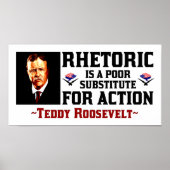 Teddy Roosevelt Poster (Vorne)