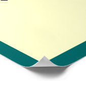 Teddy Roosevelt Poster (Ecke)